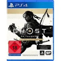 Ghost of Tsushima Directors Cut - PS4 [EU Version] - Open-World-Action-Adventure mit beeindruckender 4K-Dynamik, haptischem Feedback und einer neuen Insel Iki-Erweiterung für spannende Abenteuer und packende Kämpfe.