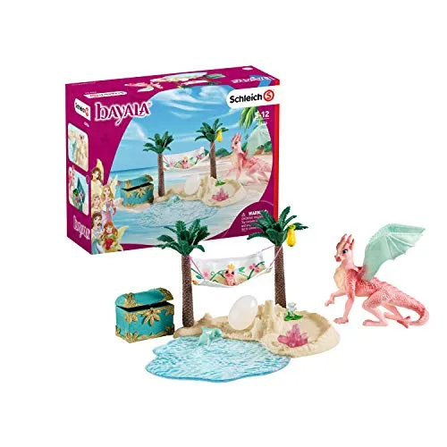 schleich 42436 Dracheninsel mit Schatz, für Kinder ab 5 Jahren, bayala® - Spielset