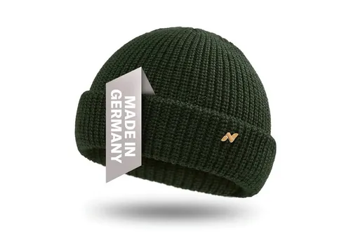 NYTTED® Strickmütze - 100 % Wolle - Troyer Mütze für Herren & Damen - Strickmützen aus 100% Wolle, ideal für kalte Wintertage. Bietet hervorragende Wärme und Stil mit perfekter Passform für jeden Kopf.