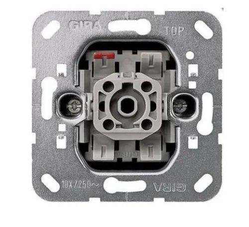 Gira 010600 Universal Aus-Wechselschalter Einsatz 10AX 250V - Steckdosen- & Schalterteile, vielseitiger Lichtschalter für Unterputzmontage, ideal für individuelle Steuerung in jedem Raum