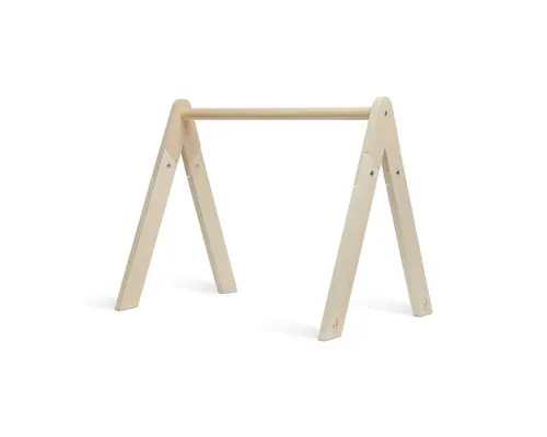 Jollein Holz Babygym Spieltrapez 53x64x45 cm - Hochwertiges Babygym aus Holz, fördert die motorischen Fähigkeiten Ihres Babys und sorgt für stundenlangen Spielspaß.