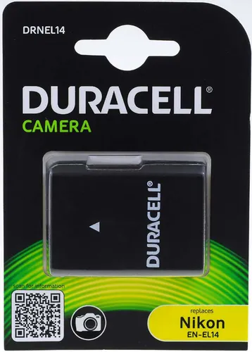 Duracell Akku für Nikon Typ EN-EL14a 1100mAh - Batterien & Akkus – Hochwertiger Li-Ion Akku mit 1100mAh für längere Lebensdauer und Sicherheit, ideal als Ersatzakku für Ihre Nikon Digitalkamera.