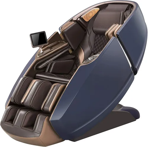 NAIPO 3D Massagesessel Shiatsu Ganzkörper Massage Stuhl - Elektrische Massagesessel für entspannende Shiatsu-Massagen, bietet Zero Gravity für maximalen Komfort und Entlastung.