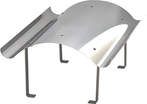 Schornsteinabdeckung Kaminhaube Kaminabdeckung Edelstahl Firend24 (Rostfreier Edelstahl, 600x600 mm)