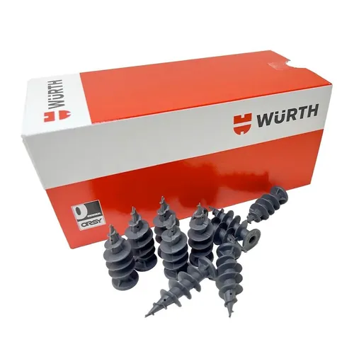 Würth Shark Iso 18x50mm Isolierdübel - 100 Stück - Dämmstoffzubehör für eine effektive und sichere Befestigung von Dämmmaterialien, ideal für Styropor und andere Dämmstoffe.