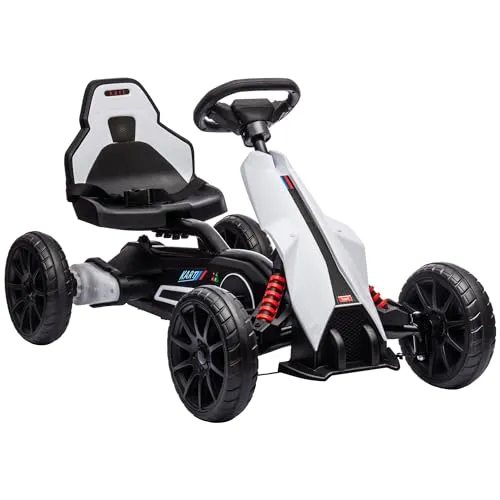 Kinder Elektro Gokart 12 V - Drift Kart mit 2-Fach verstellbarem Modus - Batteriebetriebene Fahrzeuge für Kinder ab 3 Jahren, mit sicherem Drift-Modus und einer Geschwindigkeit von bis zu 5 km/h, ideal für spannende Fahrabenteuer.