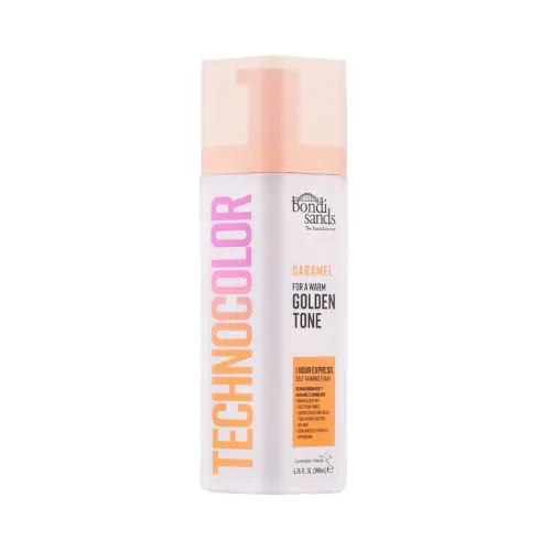 Bondi Sands Technocolour Selbstbräunungsmousse Caramel 200 ml - Selbstbräunungsmousse mit spezieller Farbtiefe für ein natürliches, warmes Hautbild. Ideal für dunkle Hauttöne und sorgt für ein gleichmäßiges Ergebnis ohne Streifen.