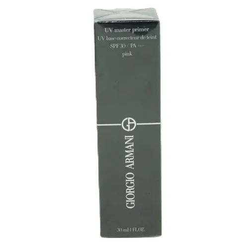 Giorgio Armani UV Master Primer Base SPF 30 Pink 30ml - Hochwertige Primer Base mit SPF 30, ideal für einen gleichmäßigen Teint. Perfekt für die tägliche Anwendung und sorgt für ein makelloses Finish.