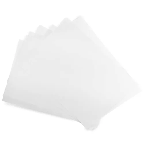 Netuno 50x Weiß Transparentpapier DIN A3 297 x 420 mm 100g durchsichtiges Papier weiß für Einladungskarten Einleger Weihnachten Taufe Hochzeitseinladung Pauspapier weiß bedruckbar Architektenpapier