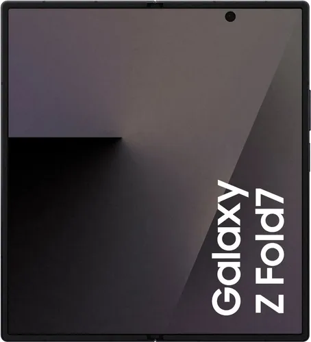 Samsung Galaxy Z Fold7 12+512GB Jetblack - Ultraleichtes Klapp-Smartphone - Handys ohne Vertrag, ultra-elegantes Design mit 8-Zoll-Hauptdisplay und 200-MP-Kamera für spektakuläre Fotos. Robuste Konstruktion mit Advanced Armor Aluminium und effizientem 4400 mAh Akku.