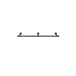 SONGMICS Kleiderstange für die Wand B34HSR104B01 - Wandmontierte Kleiderstange im industriellen Stil, platzsparend mit 68 kg Belastbarkeit und einfacher Montage. Ideal für die strukturierte Aufbewahrung in jedem Raum.