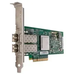 QLogic 2562 DP 8 GB FC HBA FH (406-BBEK) - Hochleistungs-Fibre Channel Host Bus Adapter für effiziente Datenübertragung und zuverlässige Verbindung in Serverumgebungen.