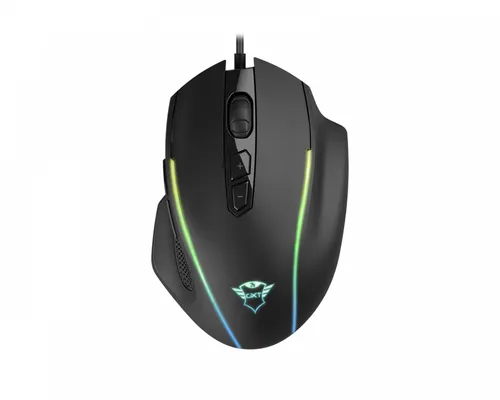 Trust GXT 165 Celox Gaming Maus - Gaming Maus mit 10.000 DPI, anpassbarer RGB-Beleuchtung und 8 programmierbaren Tasten für ultimative Kontrolle und Anpassung im Spiel.