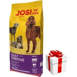 JOSERA JosiDog Adult Sensitive 15kg - Hundefutter für empfindliche Hunde, speziell entwickelt für einen sensiblen Magen und ein gesundes Verdauungssystem.