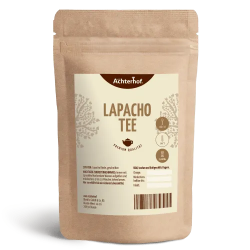 Lapacho Tee 500g – Hochwertige Teesorte - Erleben Sie den vollmundigen Geschmack unseres Lapacho Tees aus der inneren Rinde des Tecoma-Lapacho-Baumes. Ideal für eine entspannende Auszeit.