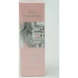 Givenchy Live Irresistible Eau de Toilette Spray 30 ml - Givenchy Live Irrésistible Eau de Toilette 30ml – Ein frischer Duft für den modernen Alltag. Ideal für Frühlings- und Sommertage, verleiht er eine strahlende Aura und harmoniert perfekt mit unbeschwerten Momenten.