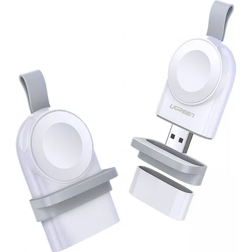 UGreen Apple Watch USB MFI White (50944) - Kabelloses Ladegerät - Smartwatch Zubehör: MFi-zertifiziertes kabelloses Ladegerät für Apple Watch, bietet schnelle Ladegeschwindigkeit und ist tragbar für unterwegs.