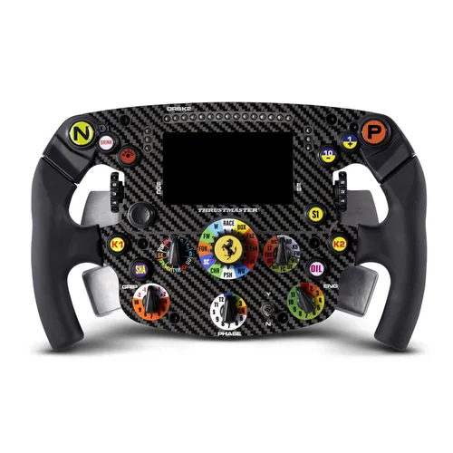 Thrustmaster Ferrari SF1000 Formula Edition - Hochwertiges Lenkrad für PC und Konsolen, perfektes Fahrgefühl für Rennsport-Enthusiasten