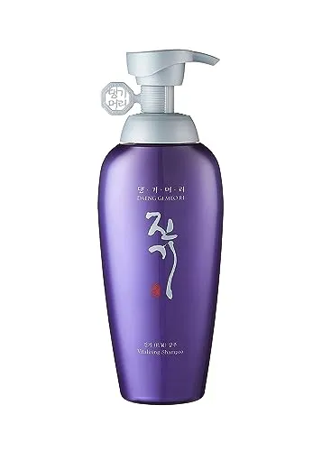 Daeng Gi Meo Ri Jin Gi Vitalisierendes Shampoo mit Kalmuswasser 500ml - Feuchtigkeitsspendendes Shampoo für krauses und gespaltenes Haar. Schützt das Haar und sorgt für Geschmeidigkeit und Glanz. Ideal für die tägliche Pflege.