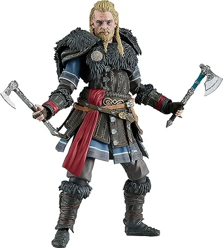Assassin's Creed: Valhalla Figma Actionfigur Eivor 16 cm - Spielfigur aus der Figma-Reihe, 16 cm groß, mit exzellenter Verarbeitung und voll beweglich für vielseitige Posen, ideal für Sammler und Fans.