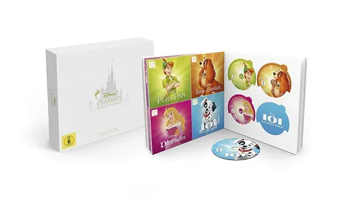 Disney Classics Komplettbox - 56 Zeichentrick Filme - Filme, Kult-Klassiker in einer limitierten Collector's Edition, ideal für Disney-Fans und Familienabende.