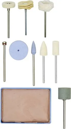 Proxxon Micromot 28 285 Polier-Set Schaft-Ø 2,35mm 1 Set