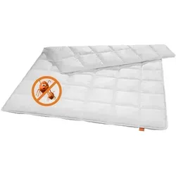 Sleepling 197030 Antibakterielle Anti Milben Bettdecke | Ganzjahresdecke 135x200 cm - Hochwertige Bettdecke mit Sanitized® Hygienefunktion gegen Hausstaubmilben, ideal für gesunden Schlaf. Made in EU, Ökotex 100 zertifiziert, Pflegeleicht bei 60°C.