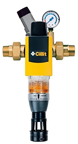 CILLIT Wasserfilter Hauswasserstation Galileo HWS-3/4 - Sanitärinstallation mit integriertem Druckminderer und Anschlussmodul für sauberes Wasser und optimalen Schutz Ihrer Rohrleitungen.