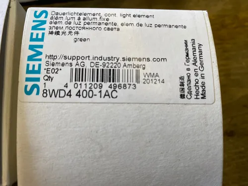 Siemens Signalsäule 12-240V AC/DC grün 8WD4400-1AC - Sonstiges Automations Equipment, vielseitige Signalsäule für klare Statusanzeigen in industriellen Anwendungen