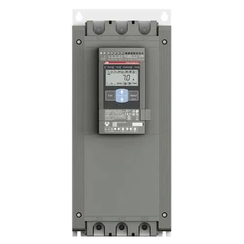 ABB PSE370-600-70-1 Sanftstarter 370A mit Überlastschutz - Sonstige Elektroinstallationsartikel, kompakter Softstarter mit integriertem Überlastschutz und Drehmomentregelung für präzise Pumpensteuerung.
