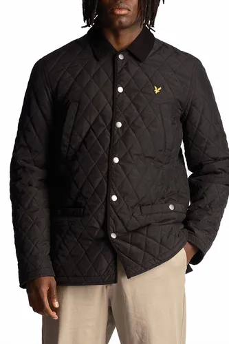 Lyle & Scott Herren Steppjacke | British Classic mit Tartan Innenfutter - Funktionsjacke aus robustem, wasserabweisendem Material mit atmungsaktivem Baumwollfutter – ideal für kühle Tage und vielseitig einsetzbar, perfekt zum Wandern oder für die Stadt.