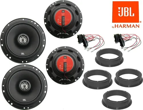 JBL Lautsprecher Set für Skoda Roomster Bj 06-15 - KFZ-Lautsprecherboxen mit 350 Watt Leistung, 2-Wege Koaxial-Lautsprechern für erstklassigen Sound und einfache Installation im Skoda Roomster.