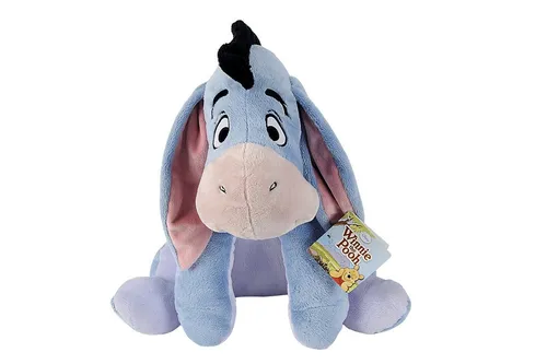 Simba 6315872660 - Disney Winnie The Pooh Esel I-Aah Plüschtier - Kuscheliger 61 cm Esel für Kinder, ideal zum Spielen und Kuscheln. Hochwertige Verarbeitung für langanhaltenden Spaß.
