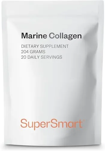 Marine Collagen Typ I - Patentiert und rein - Kollagen-Präparate für gesunde Haut, Haare und Nägel. Unterstützt Gelenke und Beweglichkeit mit optimaler Aufnahme durch patentierte Formel.
