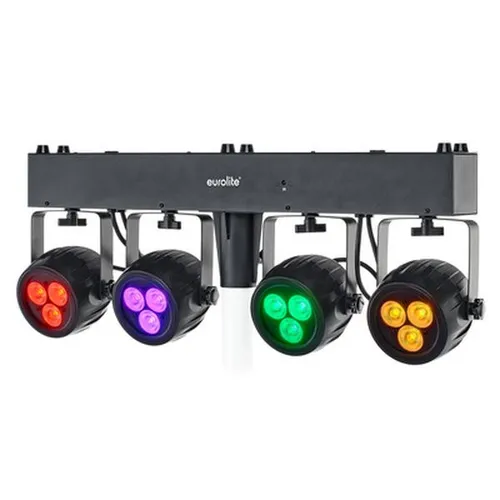 Eurolite KLS-120 LED-PAR-Strahlerlichtanlage - Effektstrahler für beeindruckende Lichtshows, vielseitig einsetzbar für Veranstaltungen und Partys