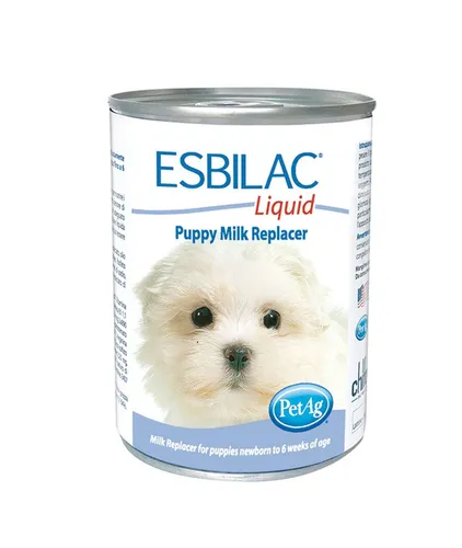 Esbilac Liquid 325 ml - Flüssigmilch für Welpen - Künstliche Ernährung für Welpen, nährstoffreiche Flüssigmilch für gesunde Entwicklung und Wachstum.