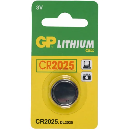 GP Batteries Knopfzelle CR2025 Lithium 3.0 V 1er Pack