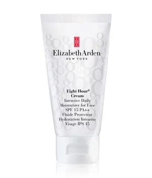 Elizabeth Arden Eight Hour Cream Intensive Daily Moisturizer SPF 15 - 50 ml - Gesichtspflege mit SPF 15, bietet intensive Feuchtigkeit und schützt die Haut vor schädlichen UV-Strahlen.