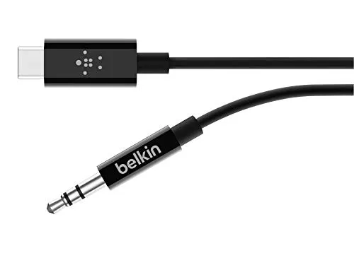 Belkin RockStar 3,5 mm Klinken-Audiokabel mit USB-C-Stecker (AUX-Kabel 1,8 m) - Amazon Vine