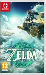The Legend of Zelda: Tears of The Kingdom - Nintendo Switch Spiel, episches Abenteuer in Hyrule mit erweiterter Karte und neuen Herausforderungen