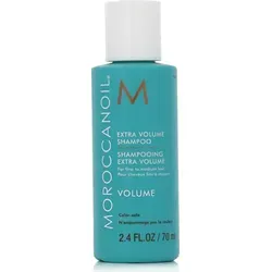 Moroccanoil Extra Volume Shampoo 70 ml - Shampoo für maximales Volumen, reinigt und belebt das Haar, enthält keine Parabene oder Sulfate, ideal für tägliche Anwendung und koloriertes Haar.