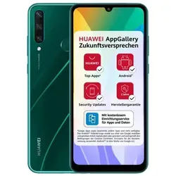 Huawei Y6p 16 cm (6.3") Dual-SIM Android 10.0 Mobile Dienste von Huawei (HMS) 4G Mikro-USB 3 GB 64 GB 5000 mAh Grün - Grün