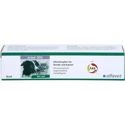 Actea Oto Ohrentropfen für Hunde und Katzen 15 ML - Tiergesundheit: Cerumenolytische Ohrentropfen zur Reinigung und Pflege des Gehörgangs, die Bakterien und Hefen bekämpfen und unangenehme Gerüche reduzieren.