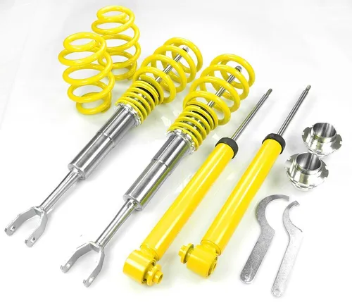 FK Gewindefahrwerk Sportfahrwerk AK Street SMAI9019 - Tieferlegungskit für Baujahr 2004 bis 2011, höhenverstellbar von 30 bis 75 mm, sportlich abgestimmt für mehr Fahrspaß und optimale Verarbeitung.