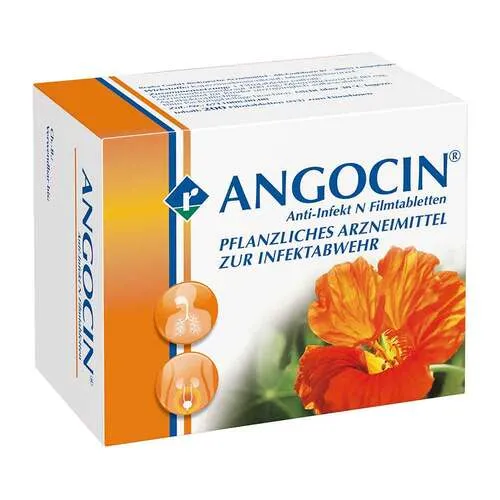 ANGOCIN Anti-Infekt N - 200 Filmtabletten, rezeptfrei und inkl. gratis Kressesamen für Ihre Gesundheit