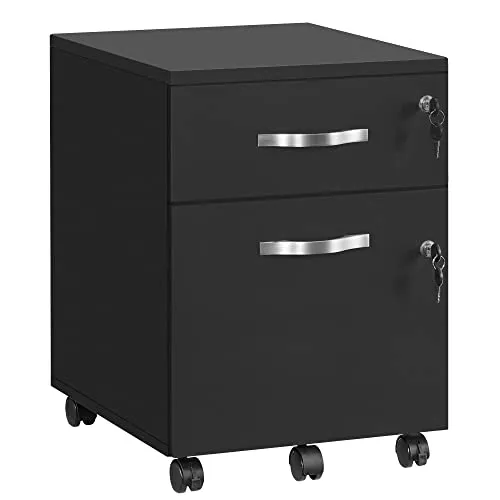 VASAGLE Aktenschrank - Moderner Büroschrank für A4-Dokumente - Aktenschrank für A4- und Letter-Formate, mit modernem Design und praktischen Maßen – ideal für effiziente Büroorganisation.