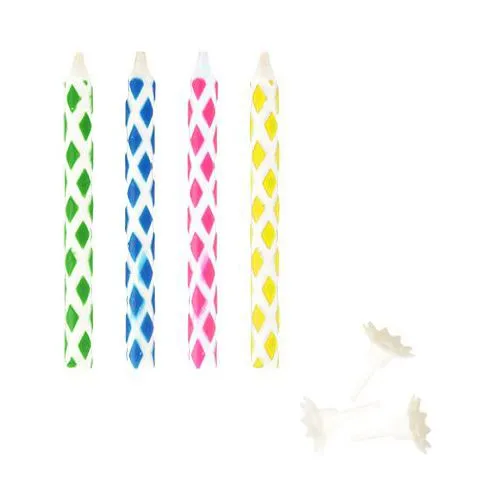 PAPSTAR Magisch Geburtstagskerzen 6 cm mehrfarbig 14952 - Feierliche magische Geburtstagskerzen in bunten Farben, 10 Stück für unvergessliche Momente auf jeder Party. Ideal für den besonderen Geburtstag!