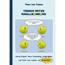 Tennis Witze Knallbonbons - Humor & Spaß: Neue Tenniswitze, lustige Bilder und Texte zum Lachen mit Knalleffekt