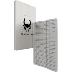 CRYPTOTAG Thor Starter Kit - Wiederherstellungssamen - Premium-Lösung zur Sicherung von Seed-Phrasen, erfasst bis zu 48 Wörter in robustem Titan. Ideal für Krypto-Anleger, die ihre digitalen Vermögenswerte sicher aufbewahren möchten.