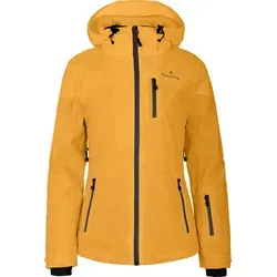 Bergson Skijacke NUOLJA Damen Skijacke, wattiert, 20000mm Wassersäule, Normalgrößen, gold normal | 44